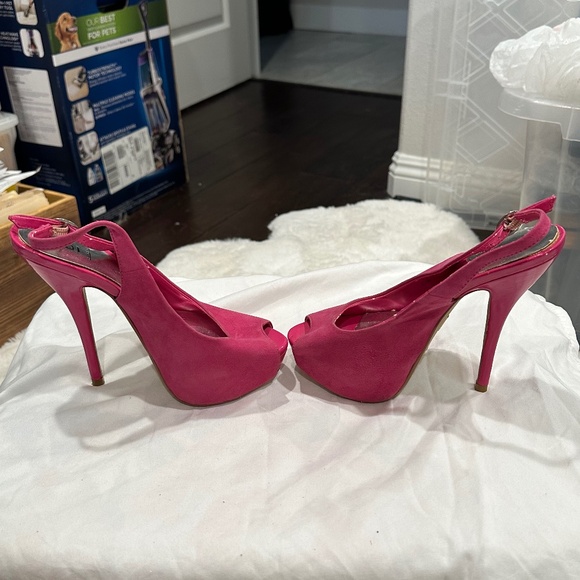 Bakers Hilari Open Toe Stiletto Heels Size 5.5 - Picture 3 of 5